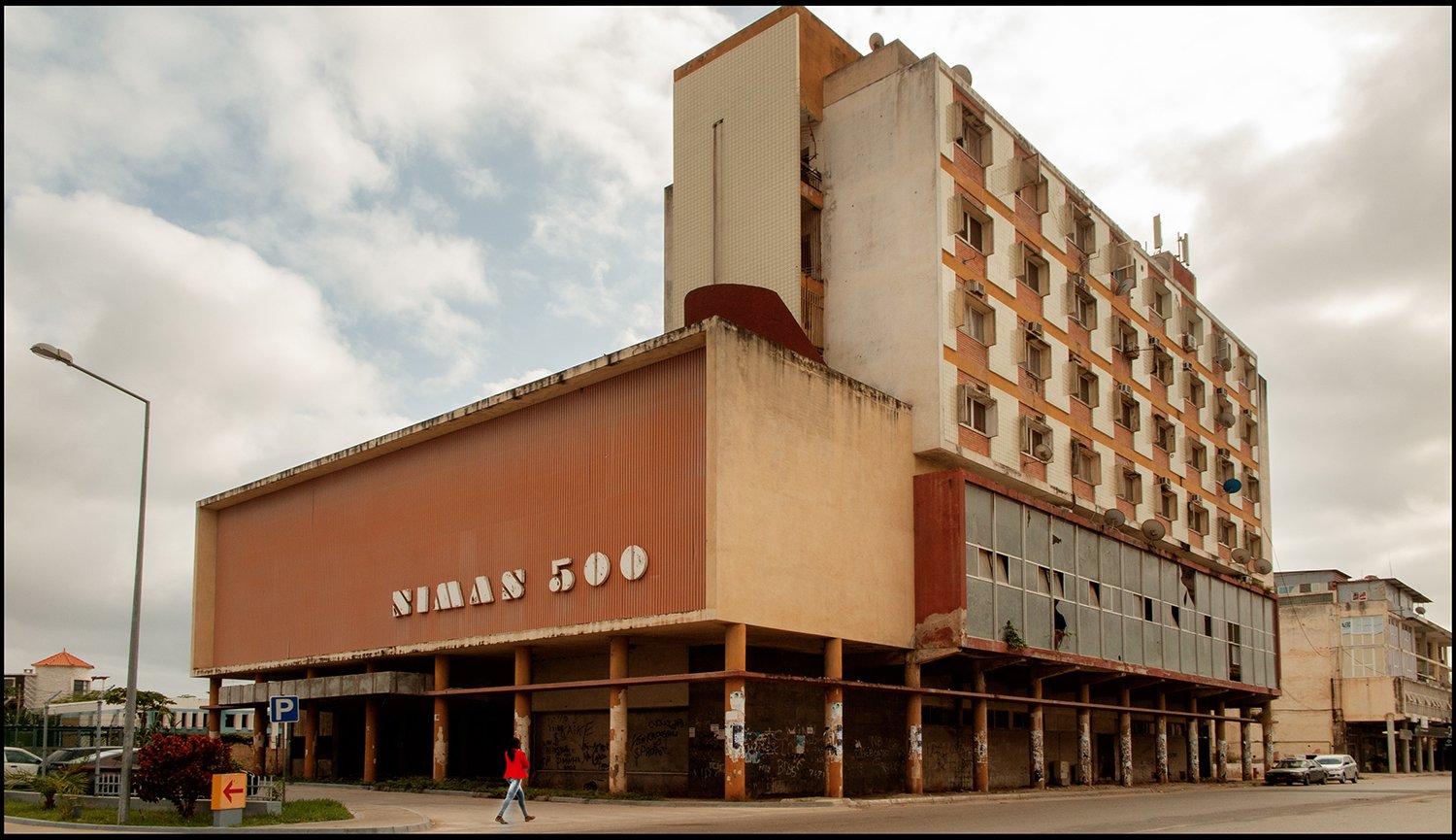  Inactive cinema at Lobito, Benguela.  
